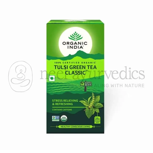 Organic India Tulsi Green Tea Classic