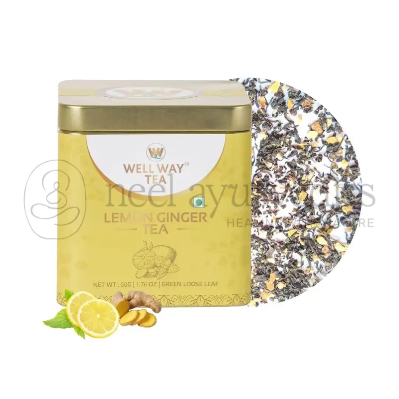 Wellway Lemon Ginger Green Tea