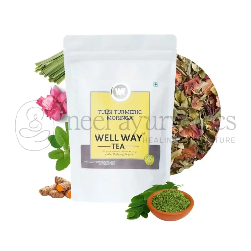 Wellway Tulsi Turmeric Moringa