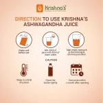 Krishna’s Herbal And Ayurveda Ashwagandha Juice – 1000 ML