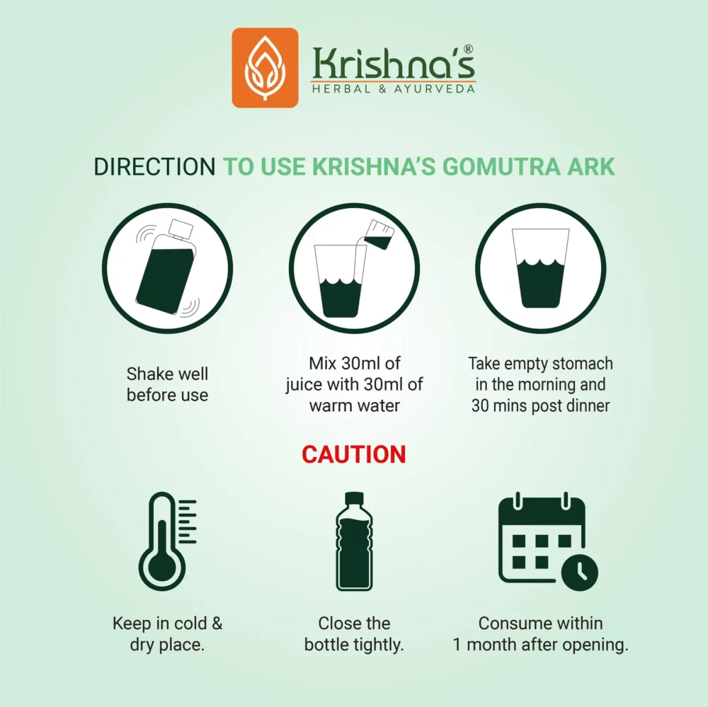 Krishna’s Herbal And Ayurveda Gomutra Ark